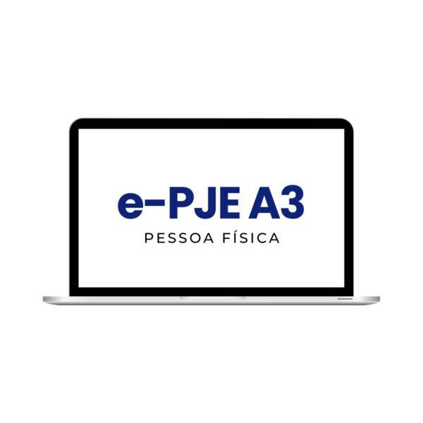 Certificado Digital e-PERITO A3 com Token 3 Anos de Validade