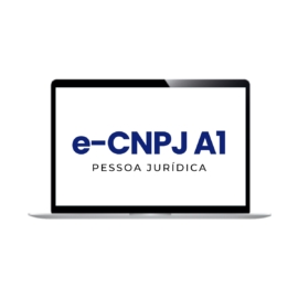 Renovação Certificado Digital e-CNPJ A1 com 1 Ano de Validade
