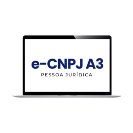 Renovação Certificado Digital e-CNPJ A3 com 3 Anos de Validade
