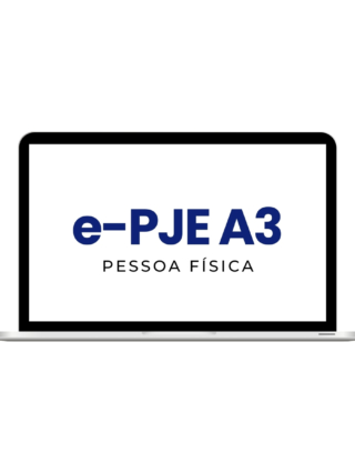 Certificado Digital e-PERITO A3 com Token 3 Anos de Validade
