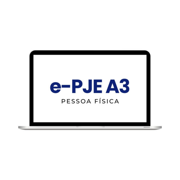 Certificado Digital e-PERITO A3 com Token 3 Anos de Validade