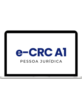 Certificado Digital e-CNPJ A1 para Contador com CRC Ativo